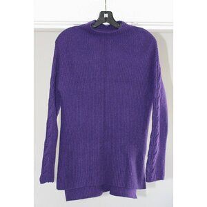 Magaschoni Cashmere - Women's Funnel Neck, Ribbed Tunic, XS